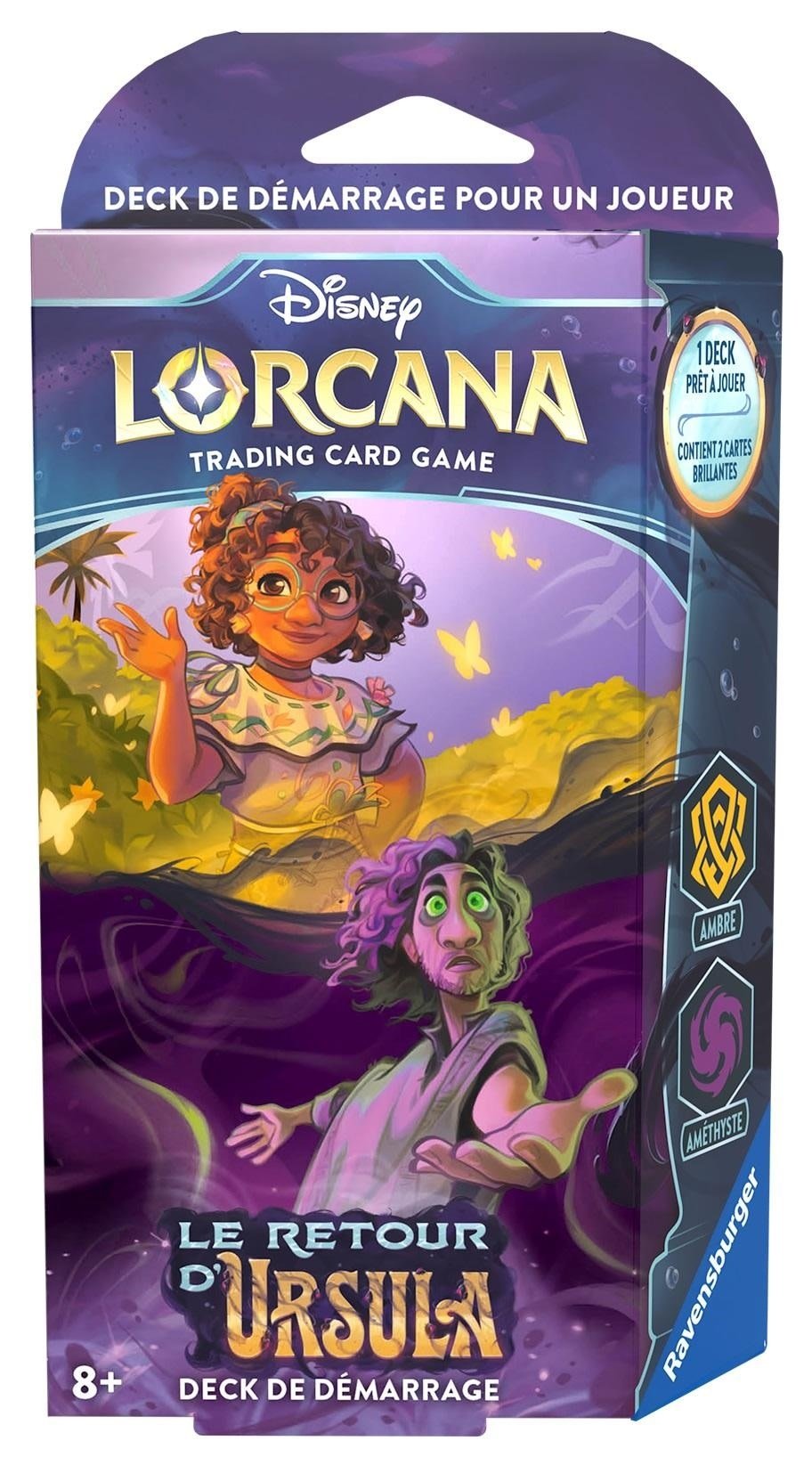 Lorcana - Le Retour d'Ursula Deck de Démarrage Ambre/Améthyste