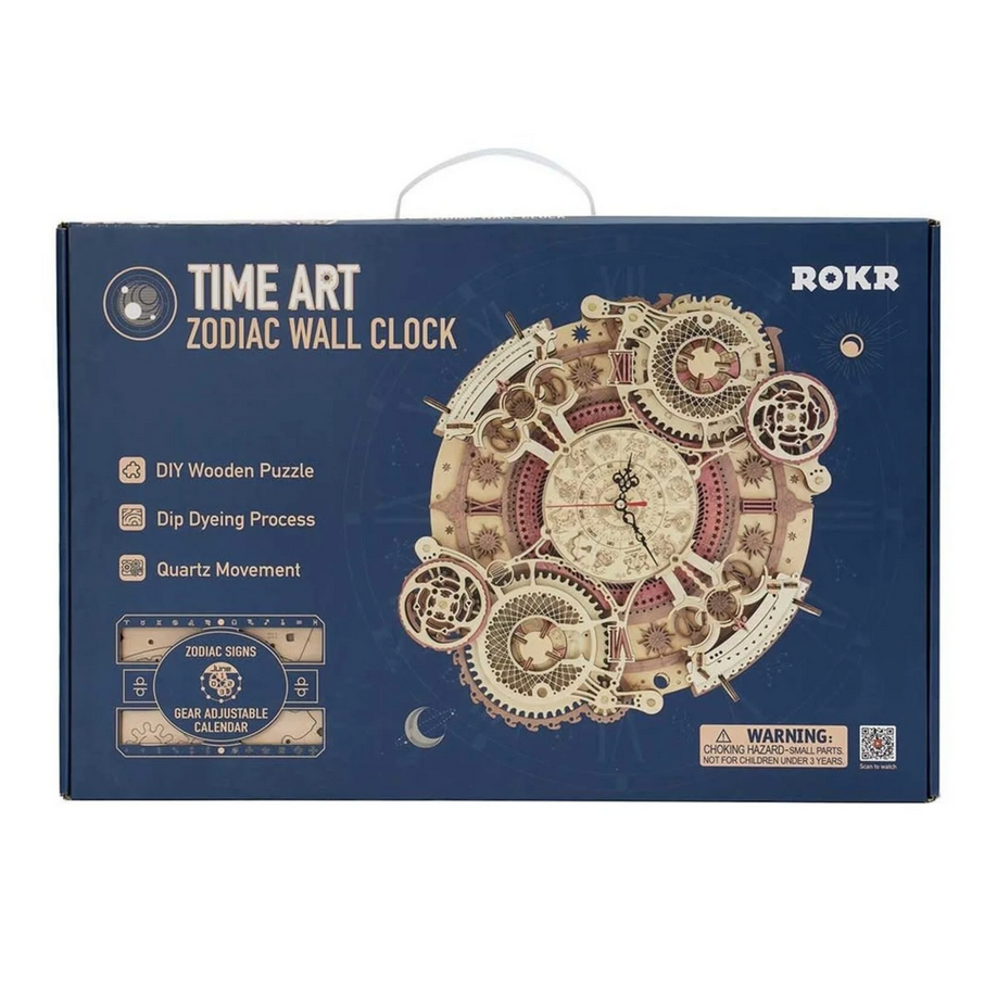 ROKR - Time Art - Zodiac Wall Clock