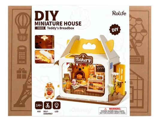 Rolife - DIY Miniature House - Teddy's Breadbox