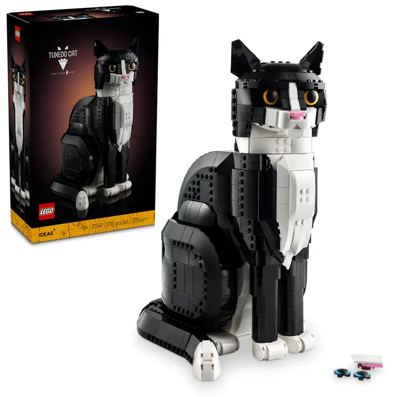 Lego 21349 Icons - Tuxedo Cat
