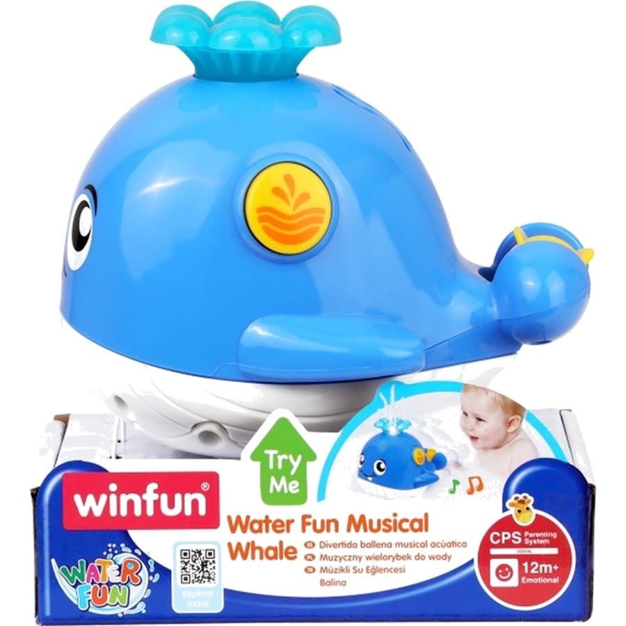 Winfun - Baleine musicale de bain