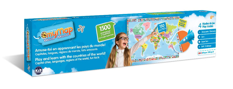myMap - Carte du monde Interactive