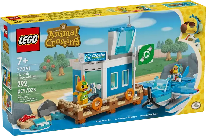 Lego 77051 Animal Crossing - Vol avec Dodo Airlines