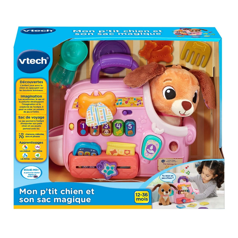 VTech Mon p'tit chien et sac magique