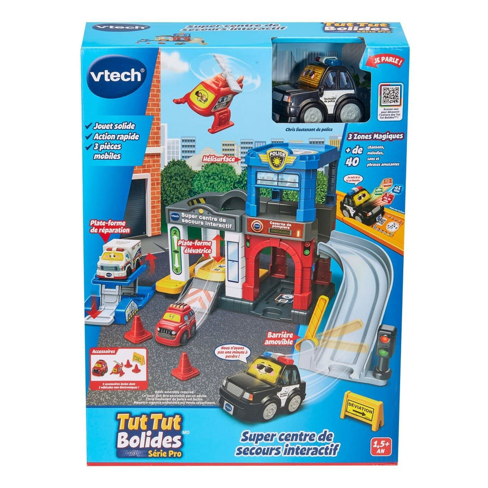 Vtech Tut Tut Bolides Super Centre de Secours interactif