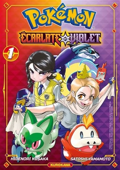 Manga - Pokemon Écarlate & Violet Tome 01