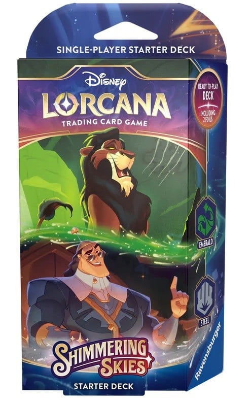 Lorcana - Shimmering Skies - Starter Decks - Emerald/Steel