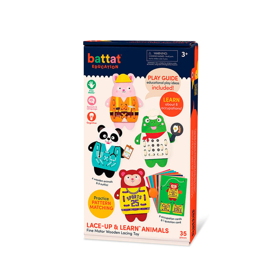 Battat - Lacez & apprenez animaux