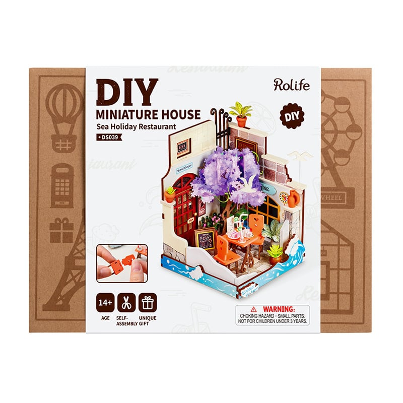 Rolife - DIY Miniature House - Sea Holiday Restaurant