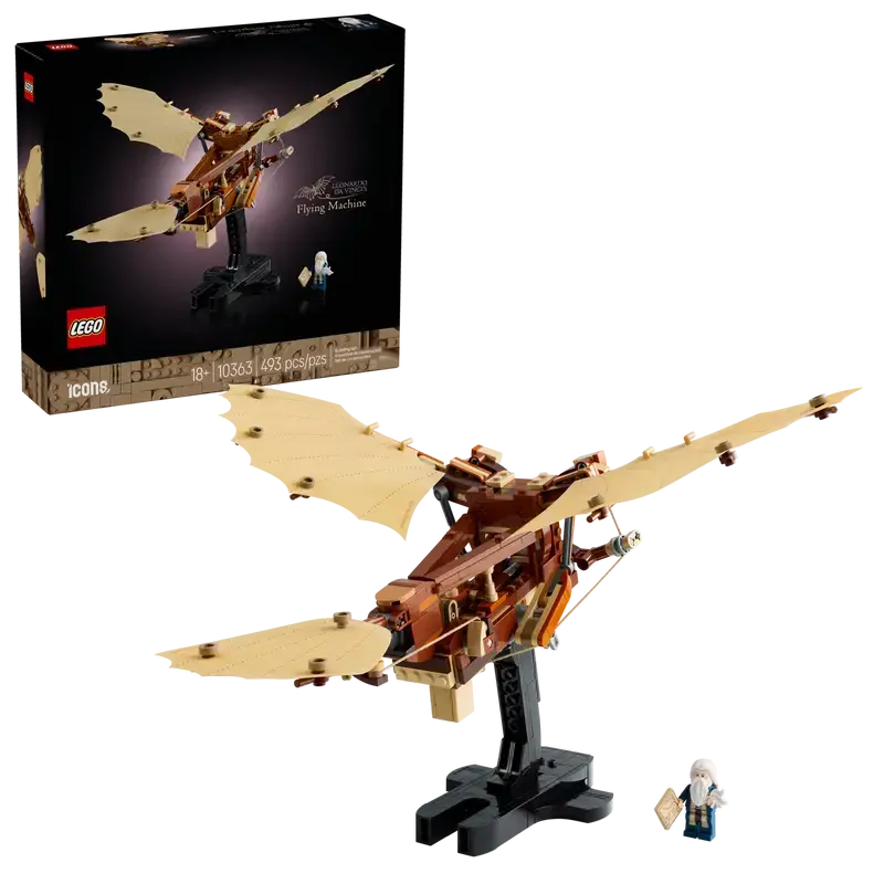 Lego 10363 Icons - La machine volante de Leonardo da Vinci