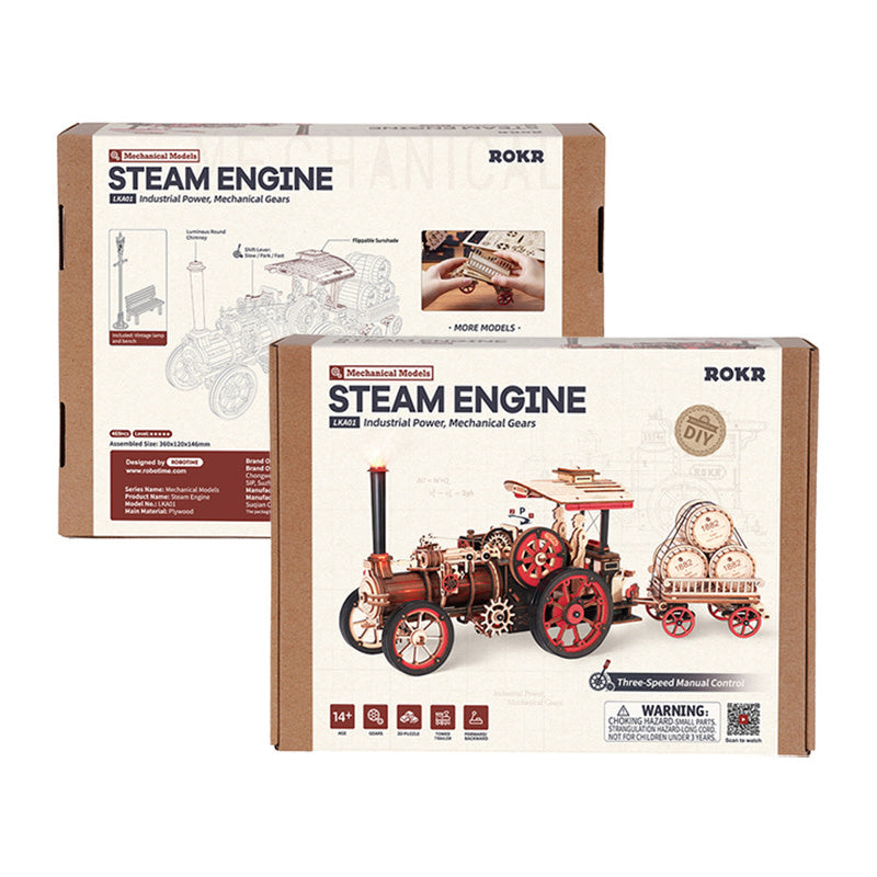 ROKR LKA01 - Mechanical Models - Steam Engine