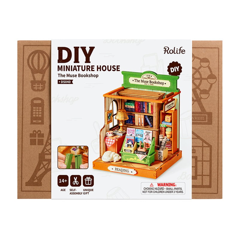 Rolife - DIY Miniature House - The Muse Bookshop