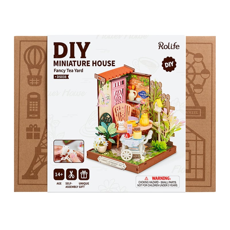 Rolife - DIY Miniature House - Fancy Tea Yard
