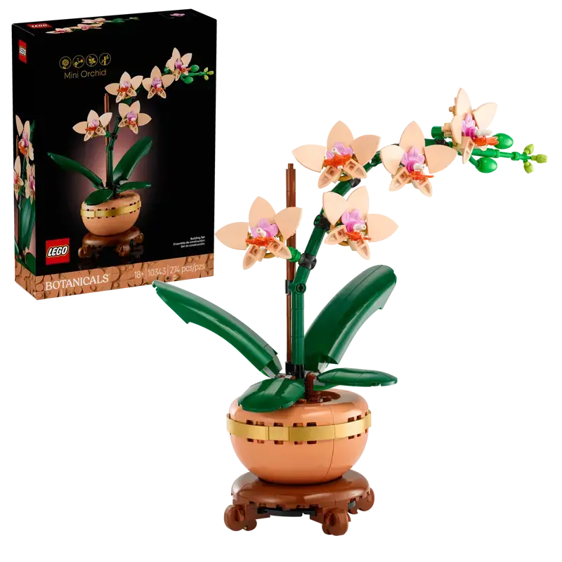 Lego 10343 Botanicals - L’orchidée miniature