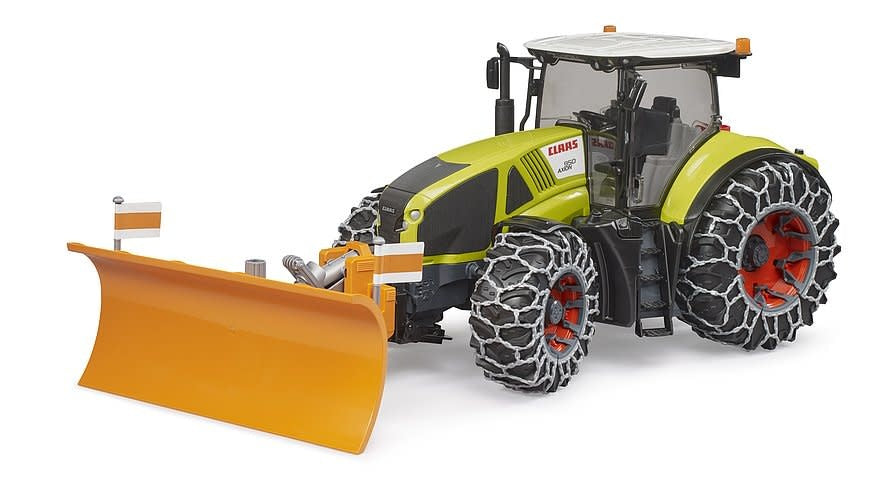 Bruder 03018 - Claas Axion 950 avec Chaines et Pelle