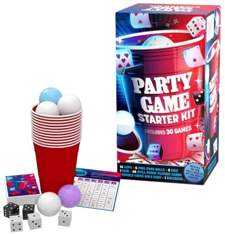 Party Game Starter Kit with rules for 30 Games