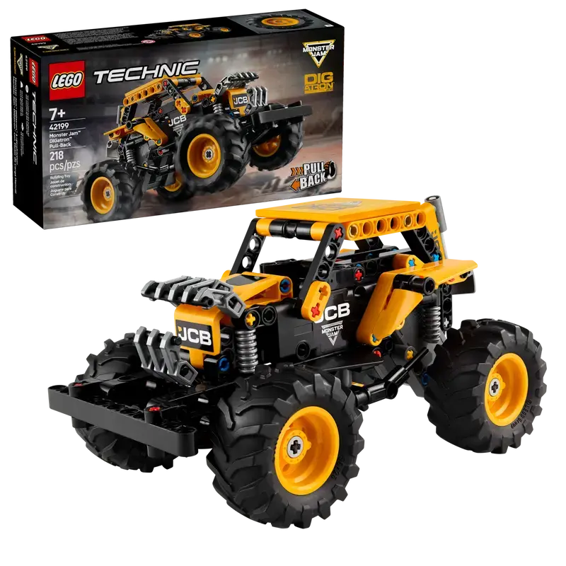 Lego 42199 Technic - Monster Jam™ DIGatron™ à rétrofriction