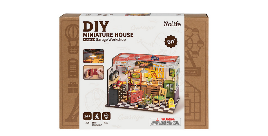 Rolife - DIY Miniature House - Garage Workshop