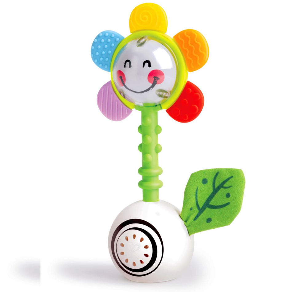 Hape Shake 'n Sparkle Flower Rattle 0 - 18 mois