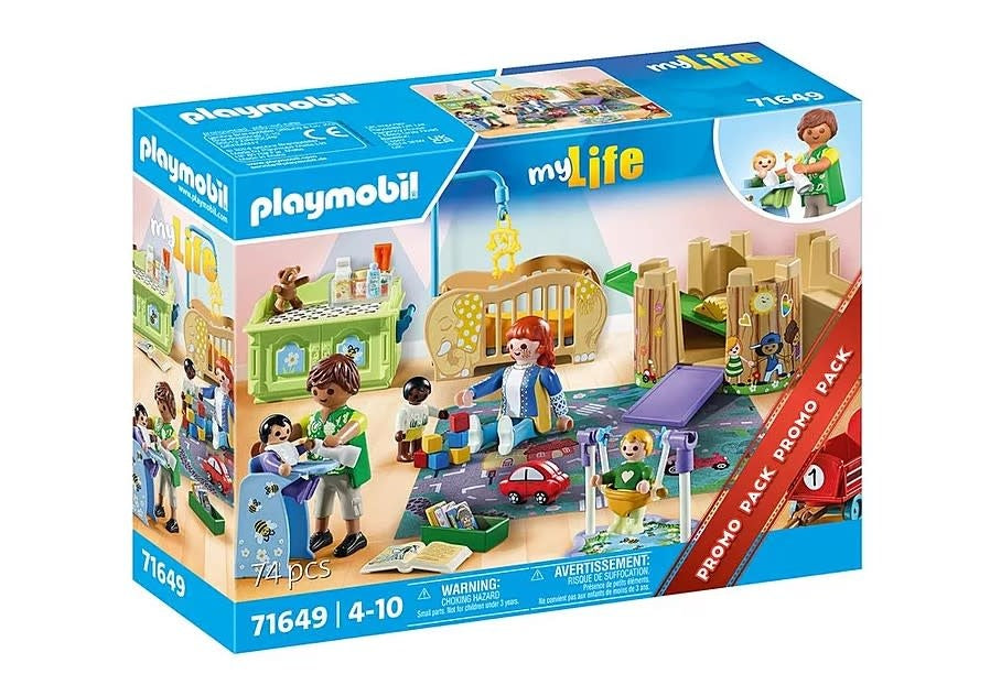 Playmobil - 71649 Assistante maternelle et bébés