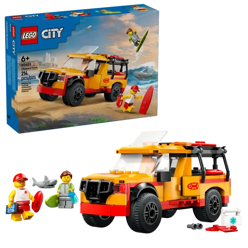 Lego 60453 City - Le camion des sauveteurs de la plage