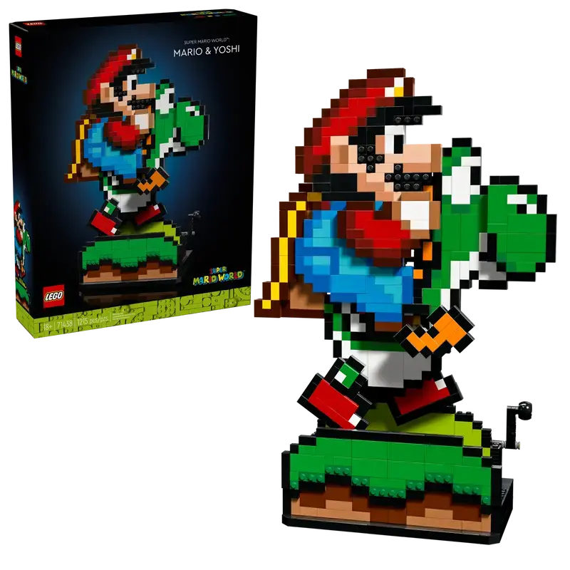 Lego 71438 Super Mario - Super Mario World™ Mario et Yoshi