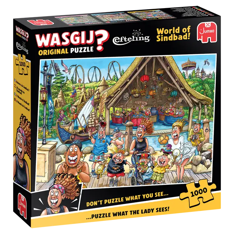 Wasgij? 1000 - Original Efteling - Univers de Sindbad !