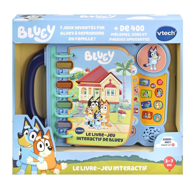 Vtech - Bluey le livre-jeu interactif