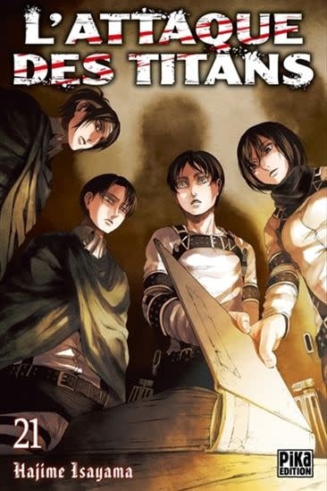 Manga - L'Attaque des Titans Tome 21