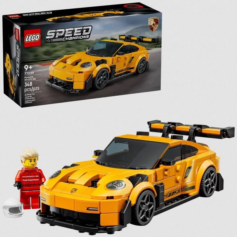 Lego 77239 Speed Champions - La supervoiture Porsche 911 GT3 RS