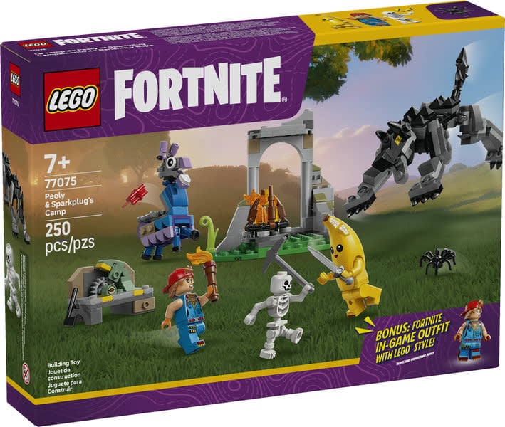 Lego 77075 Fortnite - Le camp de Peely et Sparkplug