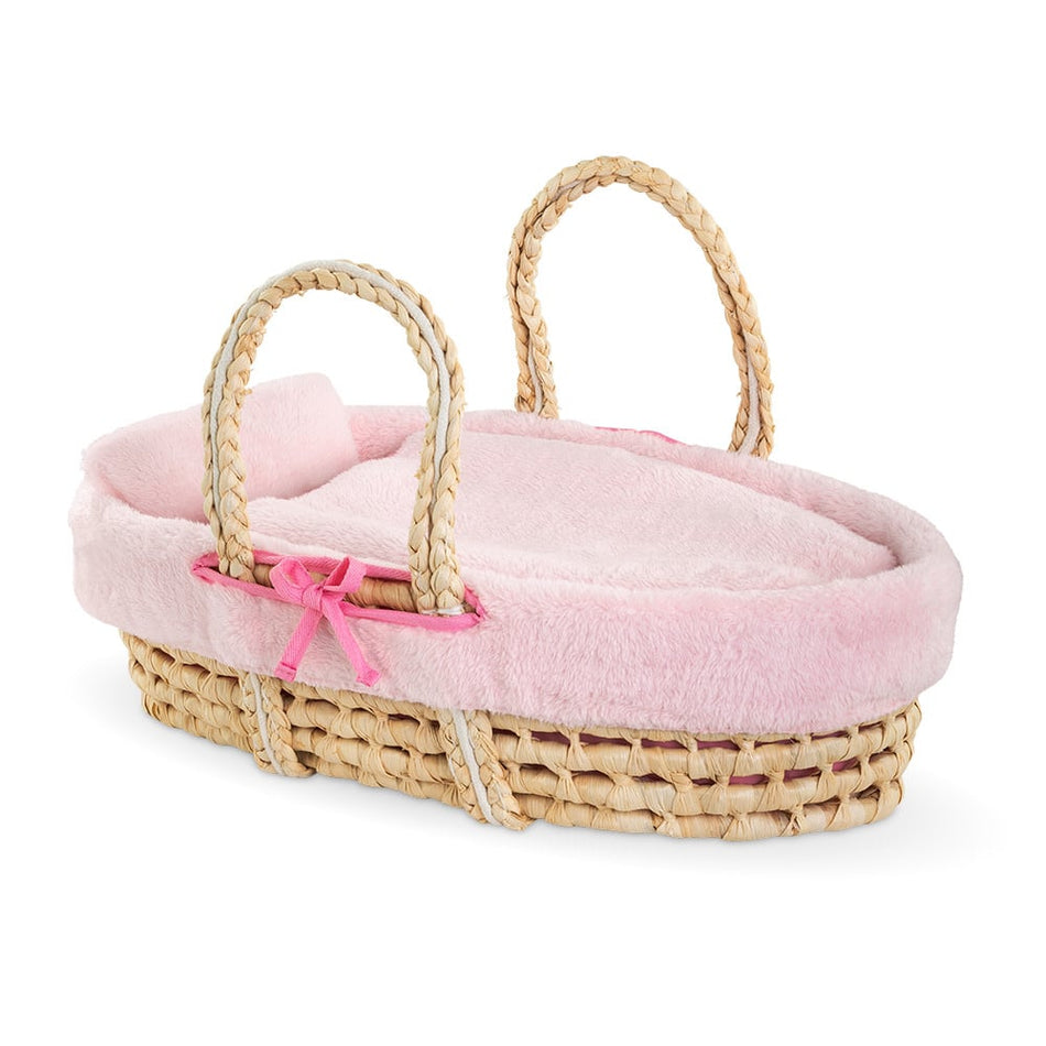 Corolle - Ensemble Panier/Couffin Tressé Peluche