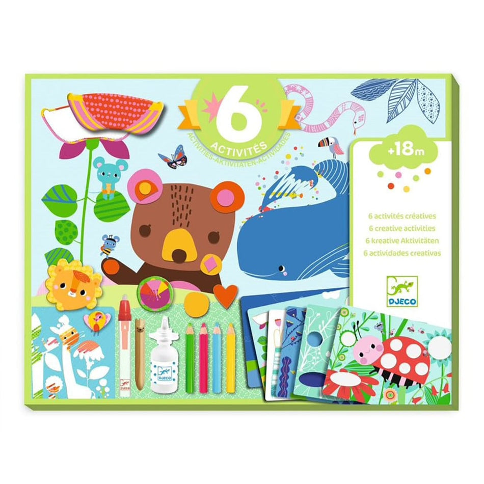 Djeco - Coffret d'activités La souris et ses amis