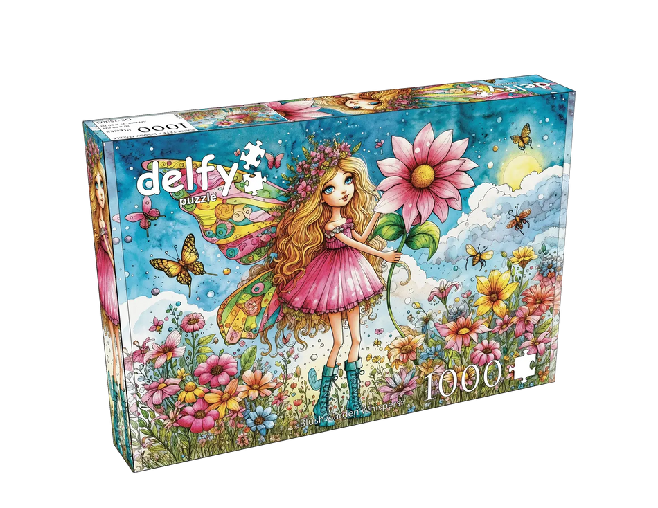 delfy 1000 - Blush Garden Whispers