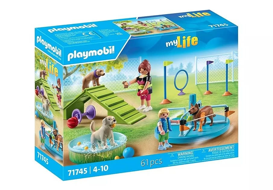 Playmobil - 71745 Aire de jeux pour chiens