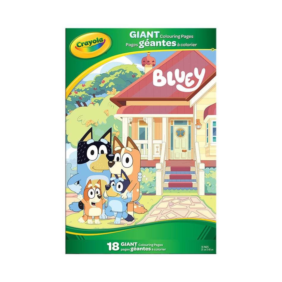 Crayola - Bluey - Pages géantes à colorier