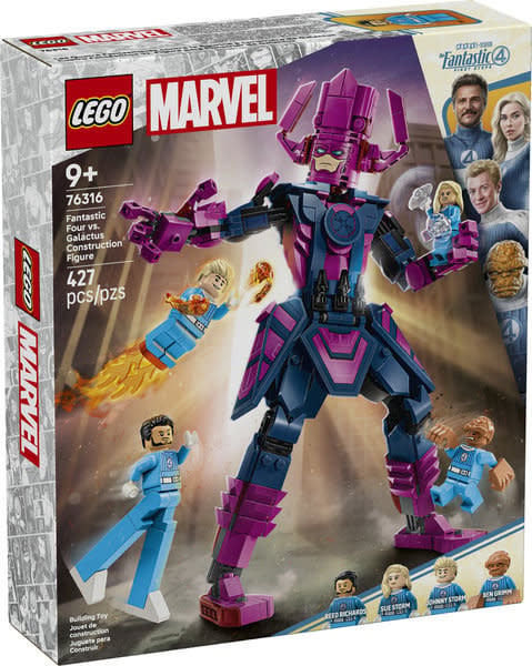 Lego 76316 Marvel - Les Quatre Fantastiques contre la figurine à construire de Galactus