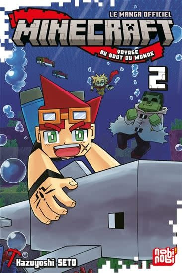 Manga - Minecraft - Voyage au bout du monde - Tome 02