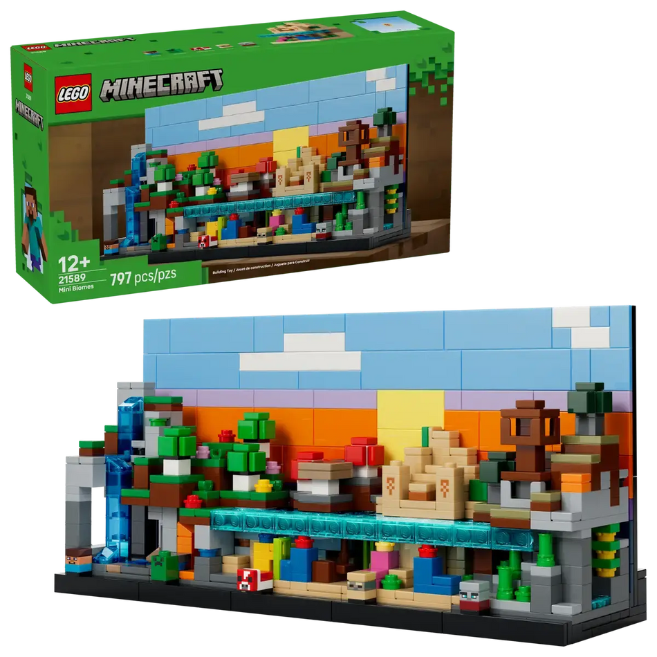Lego 21589 Minecraft - Biomes miniatures