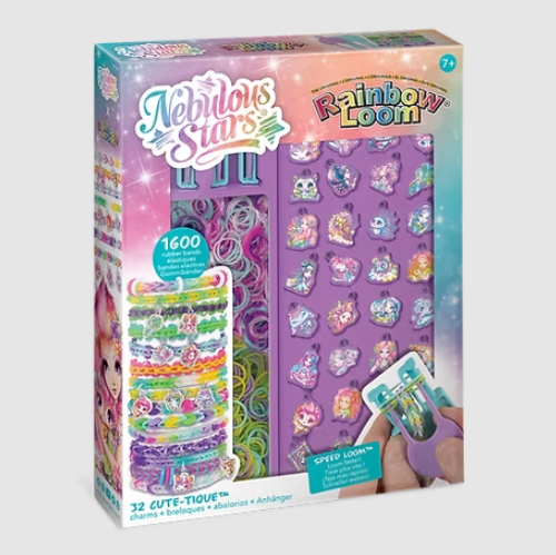 Nebulous Stars Rainbow Loom ens. breloques 1600 élastiques