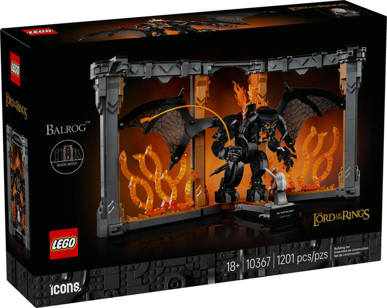Lego 10367 Icons - Le Seigneur des Anneaux - Le coin lecture du Balrog™