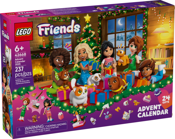 Lego 42668 Friends - Le calendrier de l’Avent 2025