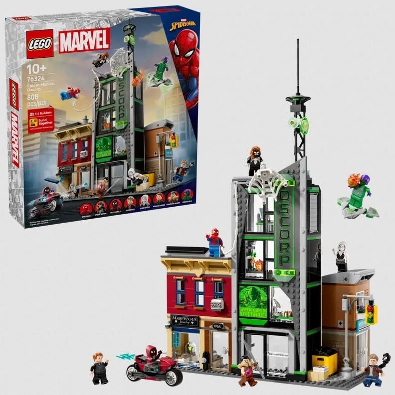 Lego 76324 Marvel - Spider-Man contre Oscorp