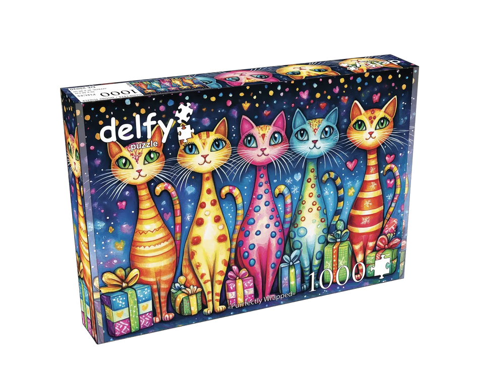 delfy 1000 - Purrfectly Wrapped