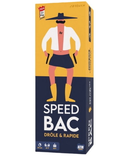 Speed Bac - Jaune - Drôle et rapide