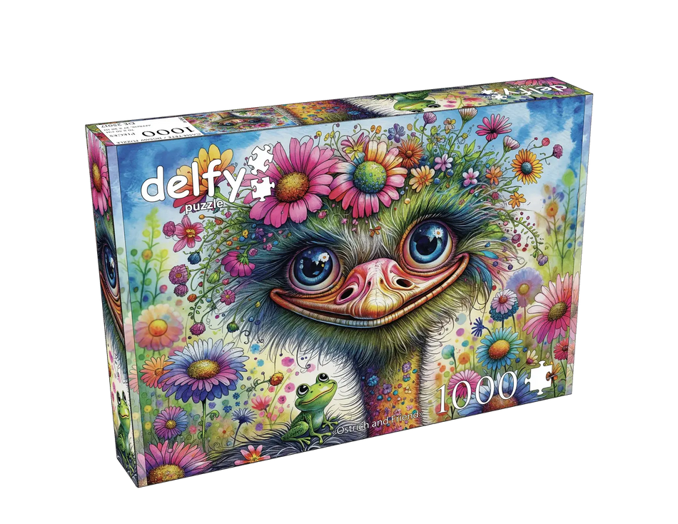 delfy 1000 - Ostrich and Friend