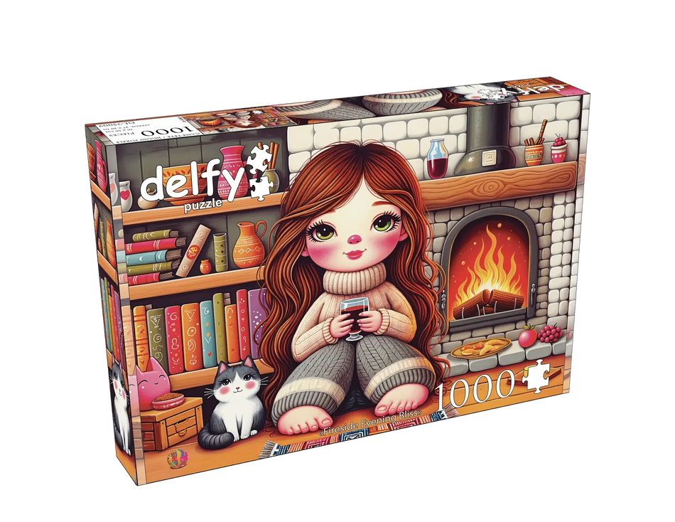 delfy 1000 - Fireside Evening Bliss