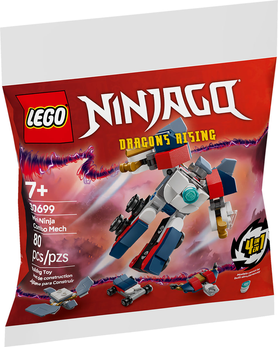 Lego 30699 Ninjago Polybag - Le robot ninja combiné miniature