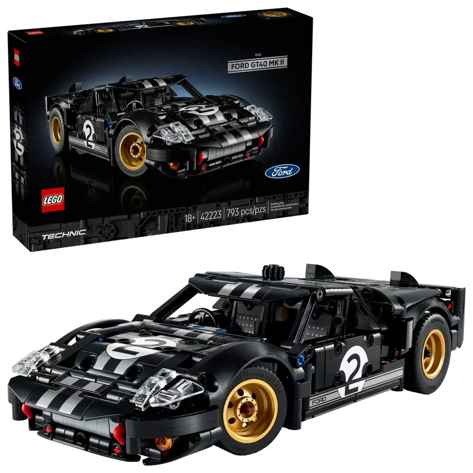 Lego 42223 Technic - La voiture de course Ford GT40 MKII 1966