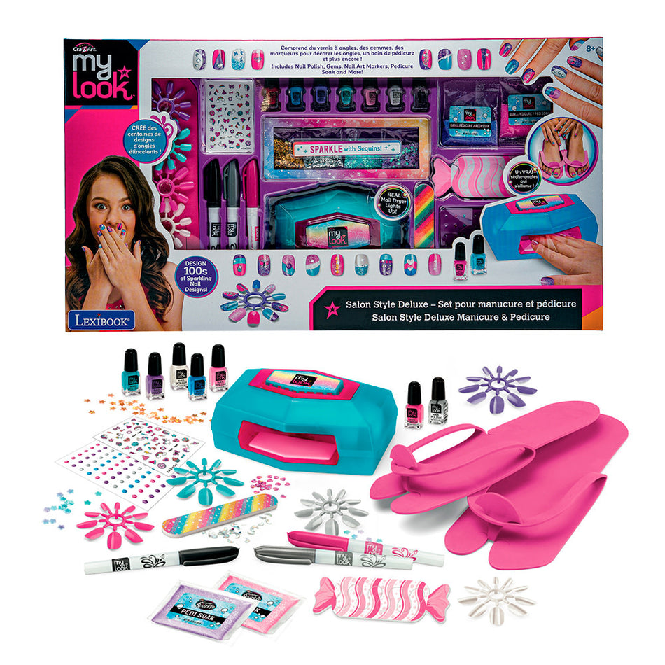 Cra-Z-art - Salon Style Dix - Set pour manucure & pédicure